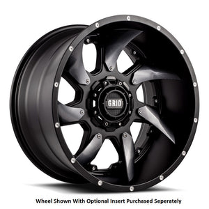 Grid Wheels Gd0120090027b1578 Wheel||grid-Offroad-Gd1-Matte-Black-Carbon-Fiber-Insert_1.Jpg||86||grw12927b1578||905851