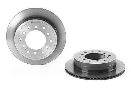 Product of Brembo 09A33411C02 Vented 1 Piece Brake Rotor 