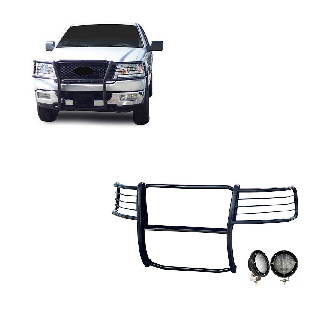 Product of Black Horse Offroad 17FP28MA-PLFB Grille Guard  