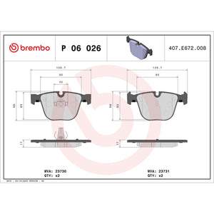 Brembo P06026 Brake Pad||p06026_Drw.Jpg||88||brmp06026||1752182