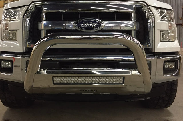Product of TrailFX B1603S Bull Bar Polished 3-1/2 Inch Yes with skid plate 