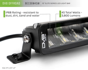 Dv8 Offroad Be13ew45w Light Bar||13-Inch-Led-Light-Bar-Info.Jpg||91||dv8be13ew45w||1626674
