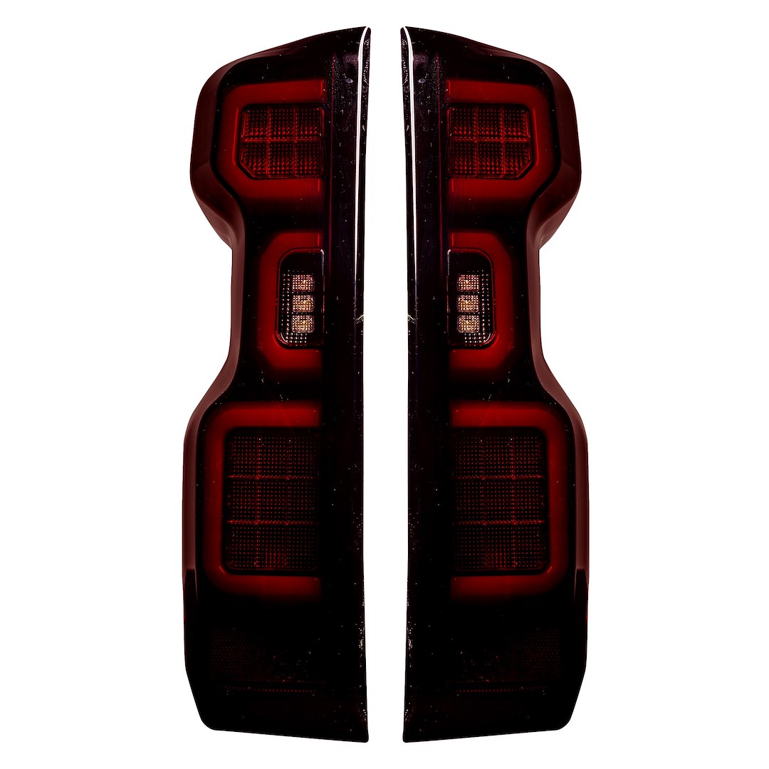 Product of Recon Accessories 264397LEDRBK Tail Light Assembly 