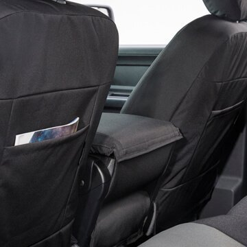 Product of Covercraft GTF636ABCOBK Carhartt® PrecisionFit® Black 1000 Denier Nylon Seat Cover 