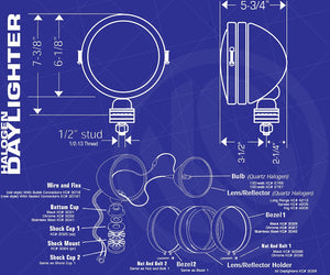 Product of KC Hilites 0234 Driving/ Fog Light 