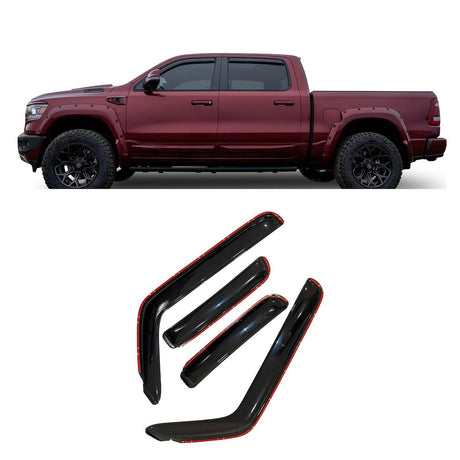 Product of Black Horse Offroad 1494716IN Inside Channel Rainguard 