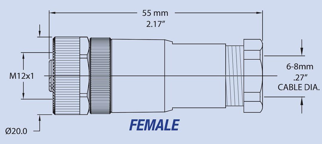 Product of Maretron Fa-Cf-St Micro Field Attachable Connector