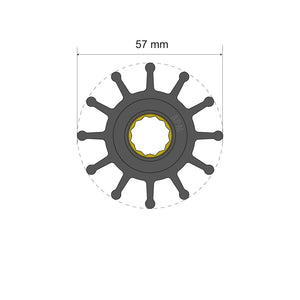 Albin 06-01-014 Water Pump Impeller||06-01-014_1.Jpg||86||a9a0601014||1486325