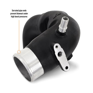 Product of Mishimoto Mmicp-Br27-21usbk Turbocharger Intercooler Pipe