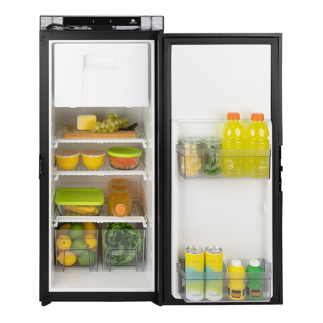 Product of Norcold 3 Cubic Feet Dual Compartment 1 Door Refrigerator With Freezer , Black Trim 