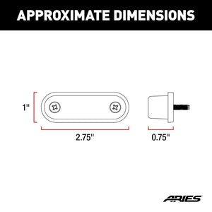 Product of Aries 1500240 Side Marker Light - Led