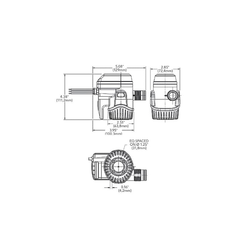 Product of Rule Rm800b Bilge Pump