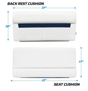 Wise Seating Dlx100-1904 Boat Seat||dlx100-1904backrest_Seatdims.Jpg||87||w7zdlx1001904||1745652