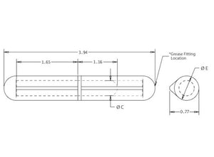 Buyers Products Fsp100 Door Hinge||fsp100_1.Jpg||86||b83fsp100||2212626