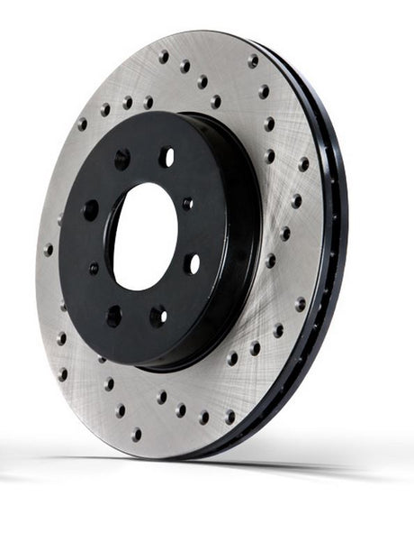Product of Stop Tech/ Power Slot 128.62058L SportStop ® Drilled Drilled 1-Piece Brake Rotor 