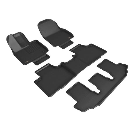 Product of 3D Mats KAGU L1TY27801509 Black Thermoplastic Rubber Of Carbon Fiber Texture Floor Liner 