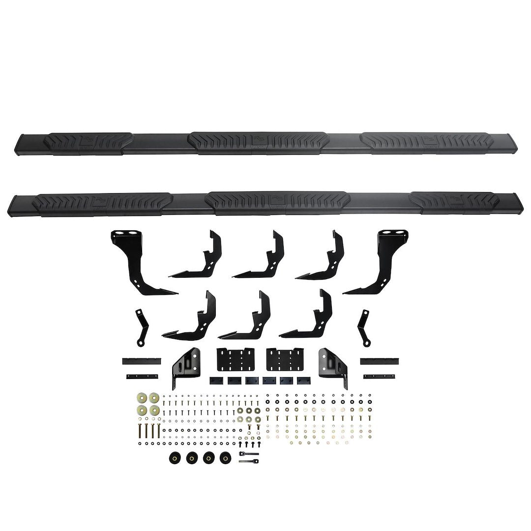 Product of Westin Automotive 28-534695 Black Powder Coated Oval Nerf Bar - Truck Wheel To Wheel 
