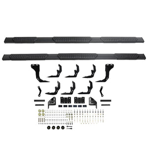 Product of Westin Automotive 28-534695 Black Powder Coated Oval Nerf Bar - Truck Wheel To Wheel 