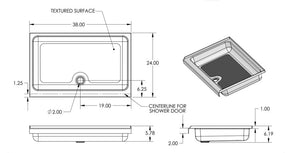 Specialty Recreation Sp2438wc Shower Pan||sp2438_C_Schem-1024x521.Jpg||86||b1gsp2438wc||1733775