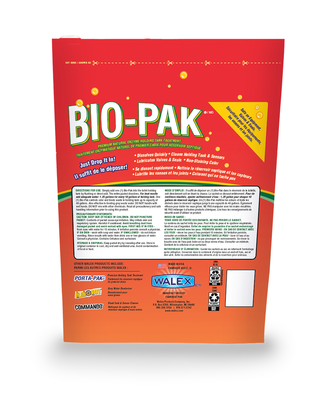 Product of Walex BIOTROPBGCA Waste Holding Tank Treatment for Tanks 