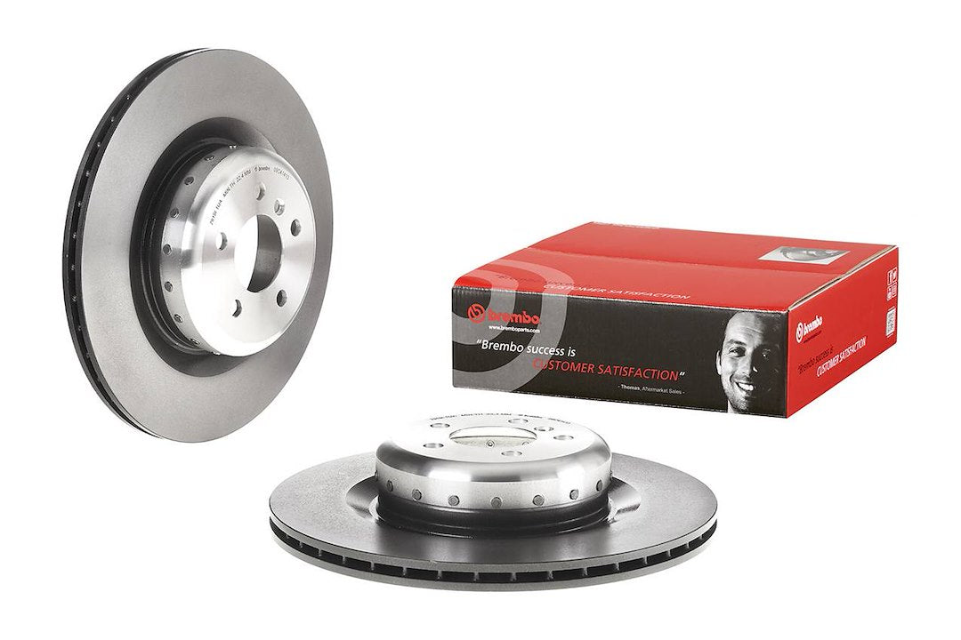 Product of Brembo 09C41413C02 Vented 1 Piece Brake Rotor 