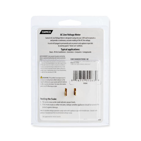 Product of Camco 55263 Line Voltage Monitor