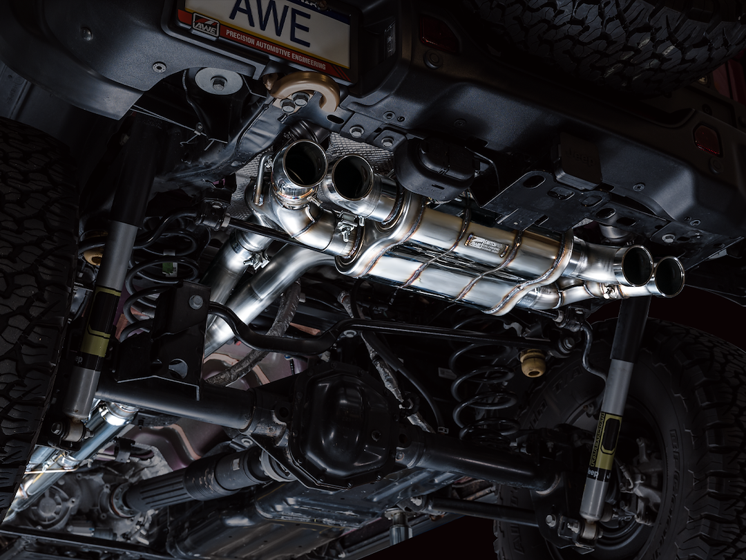Product of AWE Tuning 3025-41392 SwitchPath ™ Cat-Back System Dual Exhaust System Kit 