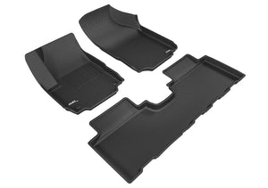 Product of 3D Mats KAGU L1CH08501509 Black Thermoplastic Rubber Of Carbon Fiber Texture Floor Liner 