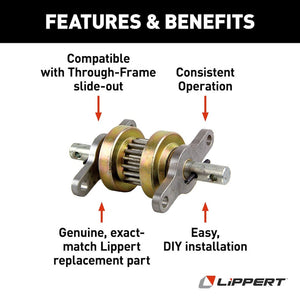 Lippert Components 123356 Slide Out Gear||123356_1.Jpg||86||m6v123356||873373