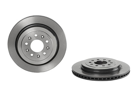 Product of Brembo 09N28621C02 Vented 1 Piece Brake Rotor 