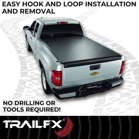 Product of TrailFX TFX Soft Rolling Soft Roll-Up TFX2202 Tonneau Cover 