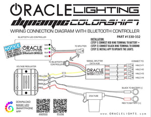 Product of Oracle Lighting 2624-332 Headlight Assembly - LED - 