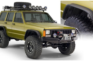 Product of Bushwacker 10922-07 Non-Exposed Fasteners Black Fender Flare - Set Of 4 