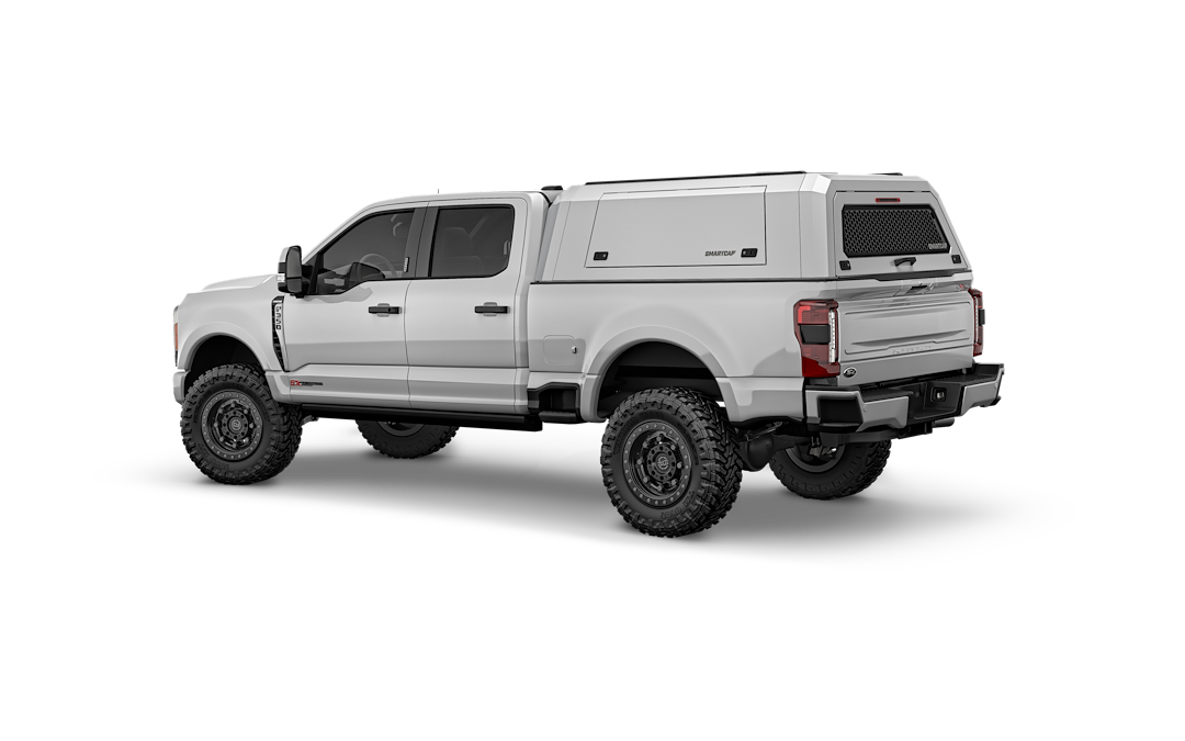 Product of SmartCap EC0312-WH White Stainless Steel 5-Piece Truck Cap 