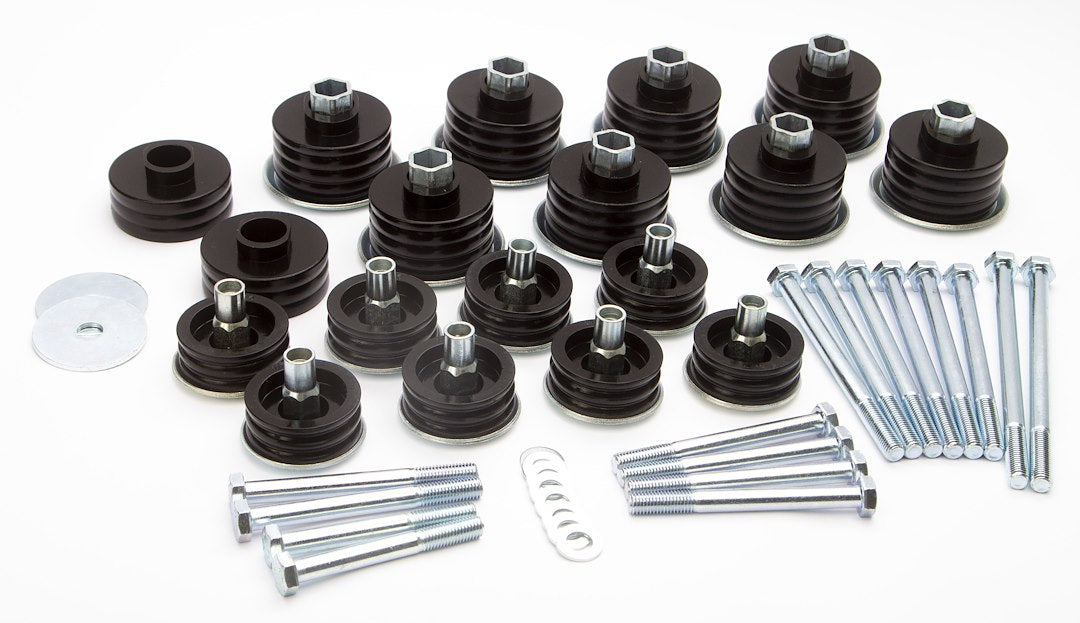 Product of Daystar KF04060BK Black Polyurethane Body Mount Bushings 