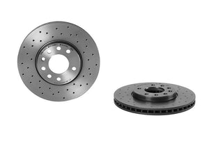 Product of Brembo 0991651XC02 Xtra Vented Cross Drilled 1 Piece Brake Rotor 