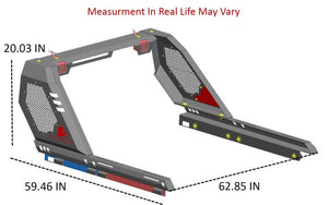 Black Horse Offroad Virb08b Truck Bed Bar||virb08b_11.Jpeg||87||blkvirb08b||1215154