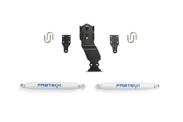 Product of Fabtech Motorsports FTS22301 Dual Twin Tube Steering Stabilizer 