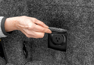 Product of BedRug BRQ15LBK Drop-In Under Rail Bed Liner 