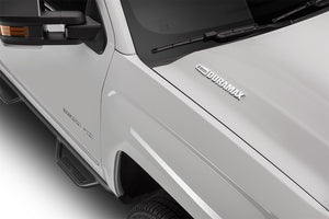 Product of N-Fab C01105CC-6-TX Black Matte Textured Powder Coated Round Nerf Bar - Truck Wheel To Wheel 