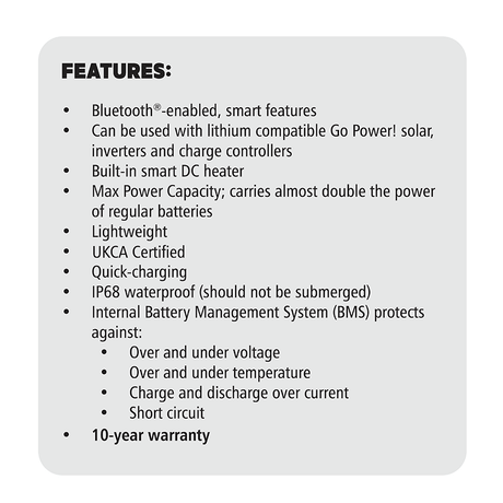Product of Go Power 83156 Battery