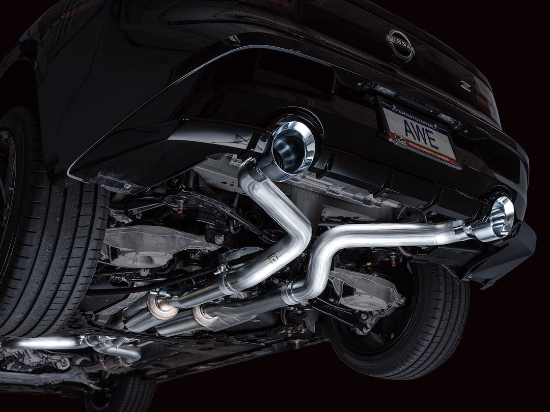 Product of AWE Tuning 3020-32400 Track Edition Cat-Back System Dual Exhaust System Kit 