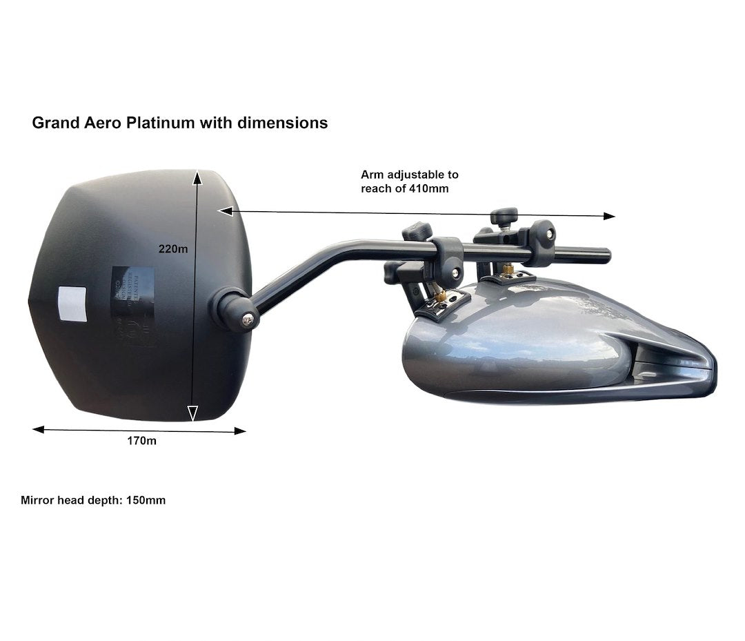 Product of Milenco America Mil-6613 Exterior Towing Mirror