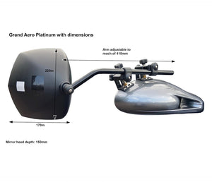 Product of Milenco America Mil-6613 Exterior Towing Mirror