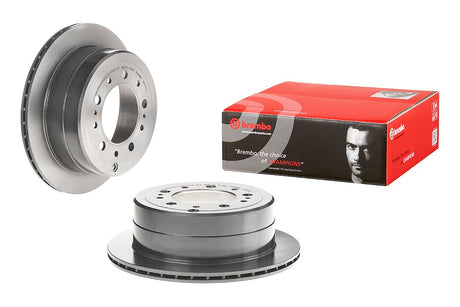 Product of Brembo 09908611C02 Vented 1 Piece Brake Rotor 