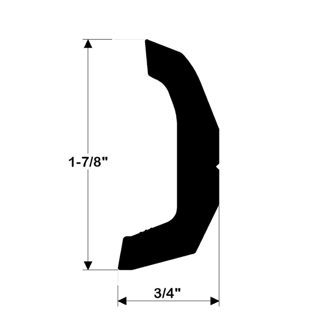 Product of Taco V11-4135bka30-3 Boat Rub Rail