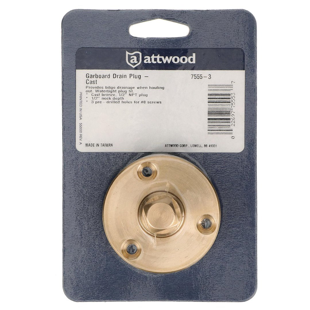 Attwood Marine 7555-3 Boat Drain Plug||7555-3_05.Jpeg||89||a7j75553||1253933