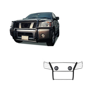 Product of Black Horse Offroad 17NR26MSS-PLFB Grille Guard  