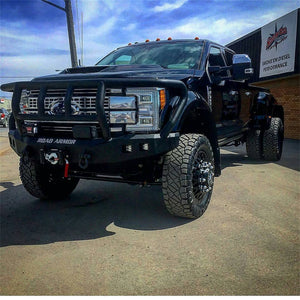 Product of Road Armor 61742B Stealth Titan II Steel Satin Powder Coated Bumper 