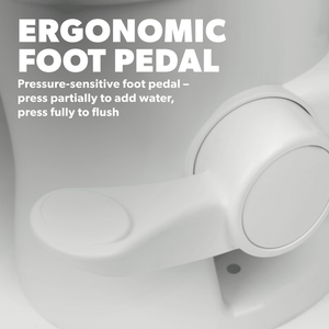 Product of Dometic 302320083 Permanent Full Bowl Flush Toilet , 18-1/4 Inch 